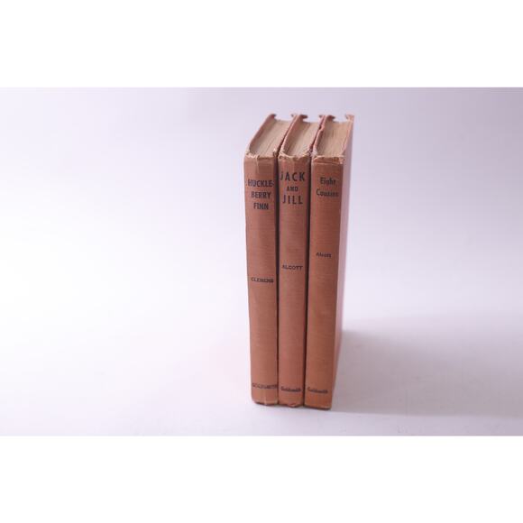1940s, Goldsmith, Book Lot, Huckleberry Finn, Jack And Jill, ~ 250811-WH 504 - Picture 1 of 4